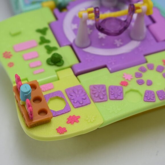 Littlest Pet Shop LPS Teeniest Tiniest Pop-Up Mini Playset Blue No figures - Picture 7 of 9